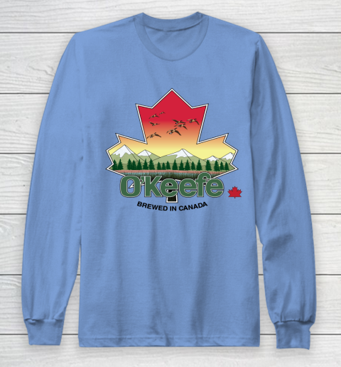 Beer Lover Funny Shirt O'Keefe Brewery  Brewed in Canada Long Sleeve T-Shirt 8