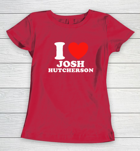 I Love Josh Hutcherson Women's T-Shirt 7