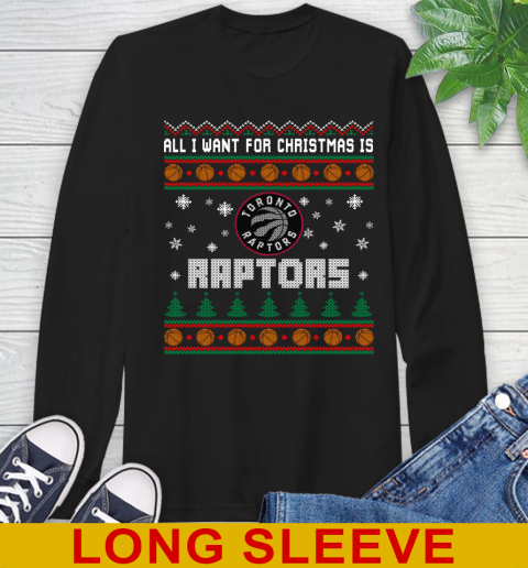 NBA Basketball All I Want For Christmas Is Toronto Raptors 55