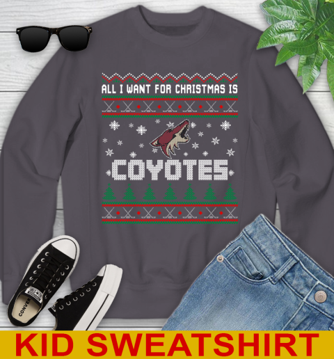 Arizona Coyotes NHL Hockey All I Want For Christmas Is My Team Sports 113