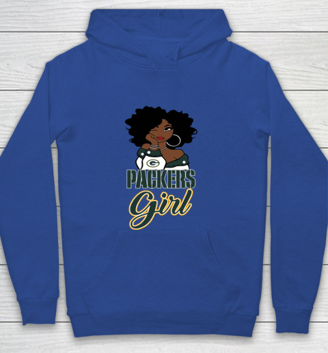 Green Bay Packers Girl NFL Youth Hoodie 8