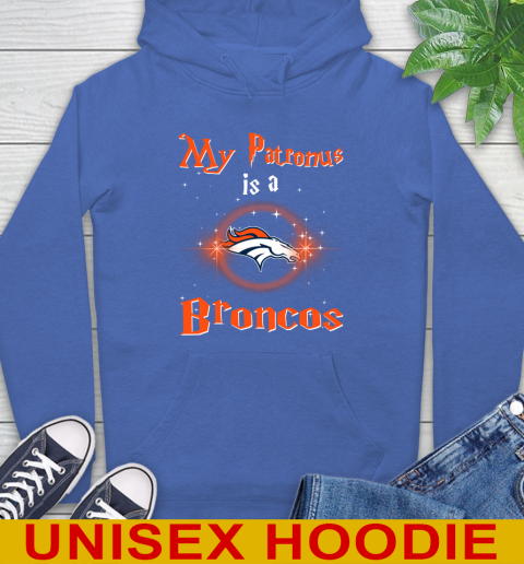 NFL Football Harry Potter My Patronus Is A Denver Broncos Hoodie 9