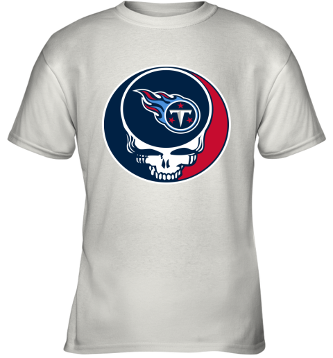 NFL Team Apparel Youth Tennessee Titans Run Back White T-Shirt