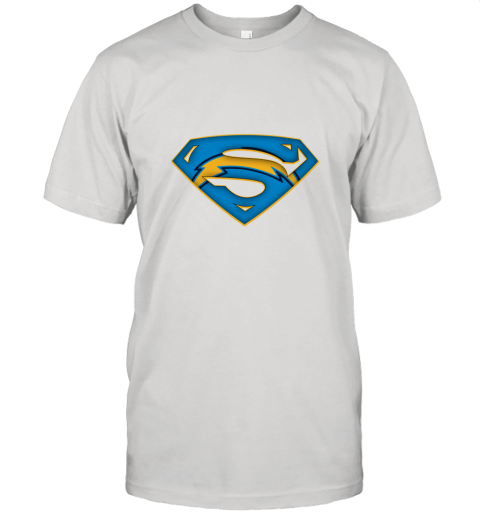We Are Undefeatable The Los Angeles Chargers x Superman NFL Unisex Jersey Tee
