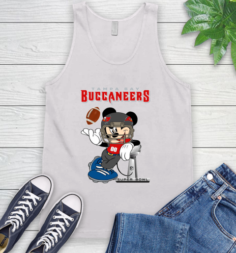 NFL Tampa Bay Buccaneers Mickey Mouse Disney Super Bowl Football T Shirt Tank Top
