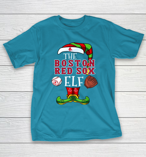 Boston Red Sox Christmas ELF Funny MLB T Shirt