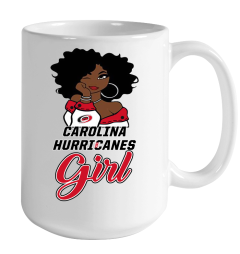 Carolina Hurricanes Girl NHL Color Changing Mug 15oz 2