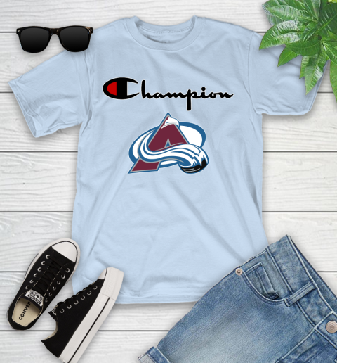 NHL Hockey Colorado Avalanche Champion Shirt Youth T-Shirt 5