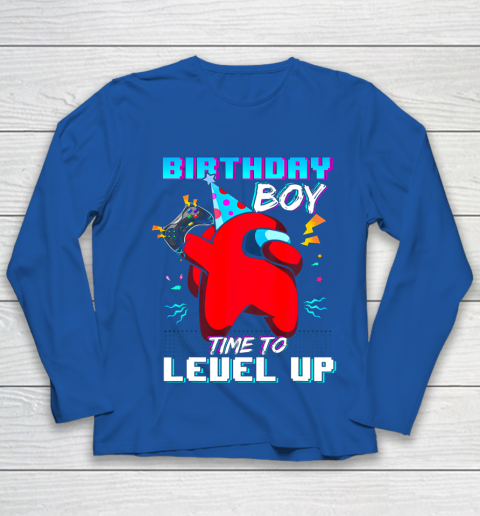 Birthday boy long sleeve shirt deals