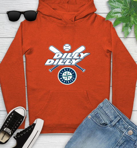 MLB Seattle Mariners Dilly Dilly Baseball Sports Youth Hoodie 5