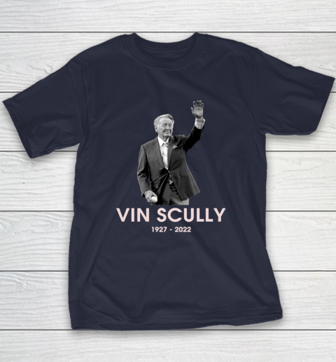 Rip Vin Scully 1927  2022 Youth T-Shirt 2