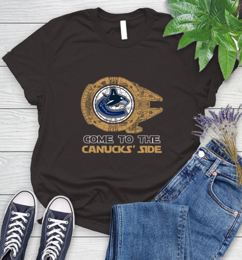 NHL Come To The Vancouver Canucks Wars Hockey Sports Women's T-Shirt 11
