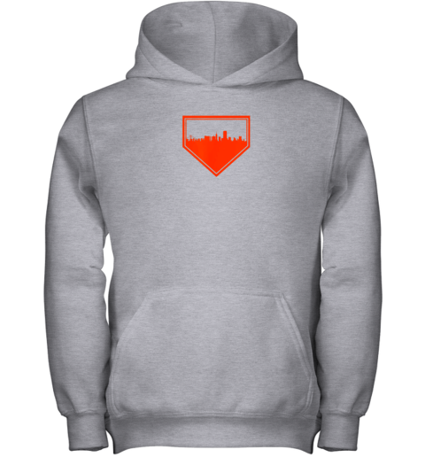 8tmu san francisco baseball home plate vintage sf skyline youth hoodie 43 front sport grey
