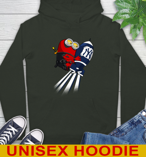 MLB Baseball New York Yankees Deadpool Minion Marvel Shirt Hoodie 12