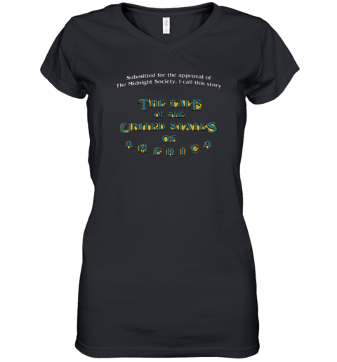 The Tale Of The United States Of America Women's V-Neck T-Shirt