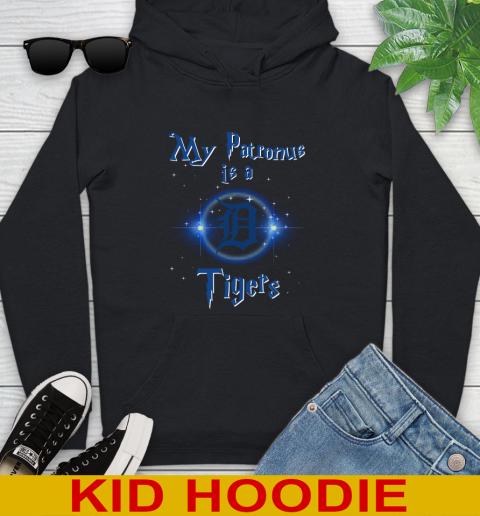 MLB Baseball Harry Potter My Patronus Is A Detroit Tigers Youth Hoodie