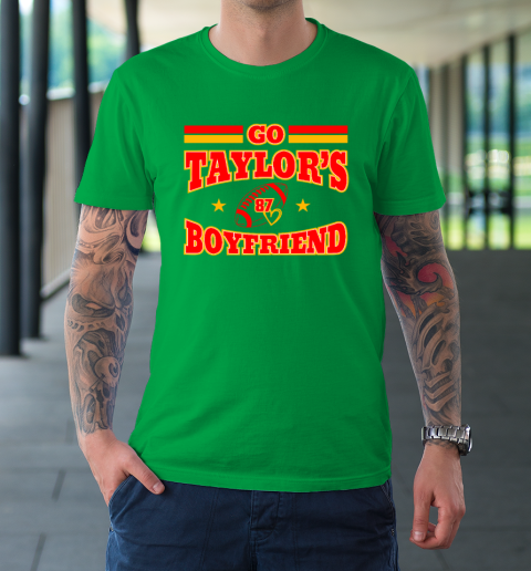 Go Boyfriend Football gift Fans T-Shirt 5