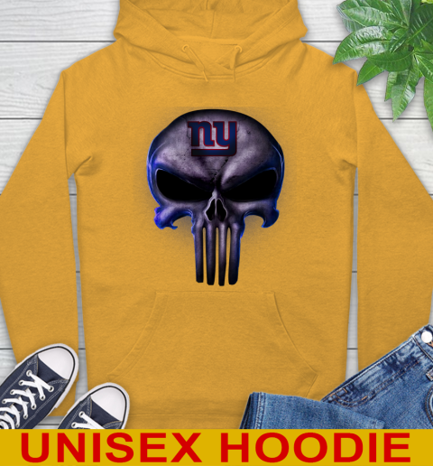 New York Giants NFL Football Punisher Skull Sports Hoodie 2