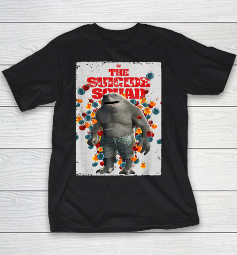 The Suicide Squad King Shark Poster Youth T-Shirt