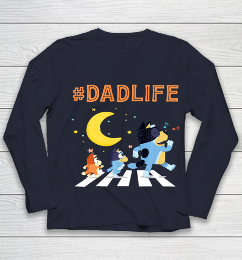 Bluey Dad Family Lover In My Life Youth Long Sleeve 2