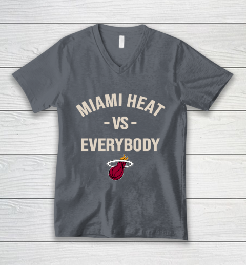 Miami Heat Vs Everybody V-Neck T-Shirt 4
