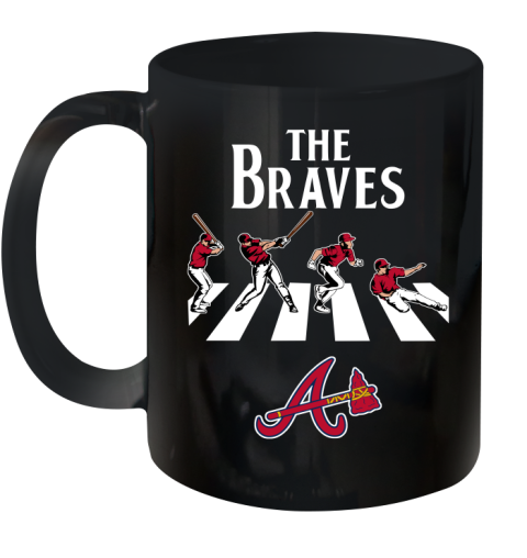 MLB Baseball Atlanta Braves The Beatles Rock Band Shirt Ceramic Mug 11oz