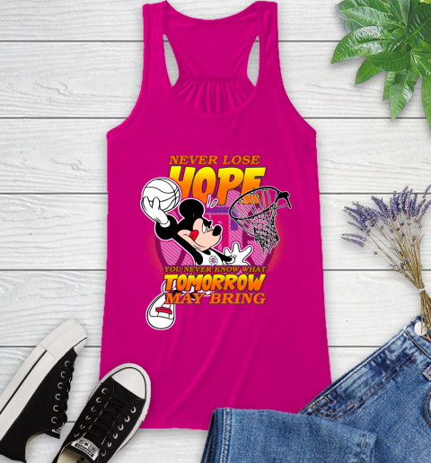 LA Clippers NBA Basketball Mickey Disney Never Lose Hope Racerback Tank 7