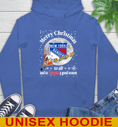 New York Rangers Merry Christmas To All And To Rangers A Good Season NHL Hockey Sports Hoodie 9