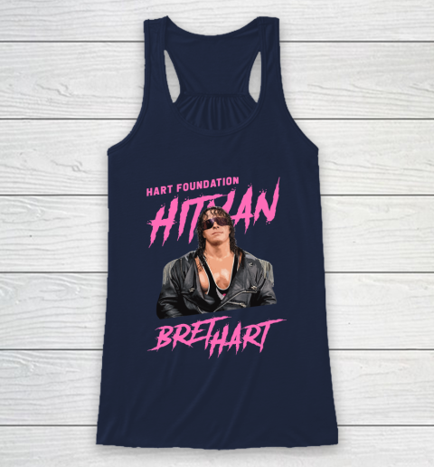 Bret Hart The Hitman Hart Foundation Racerback Tank 8
