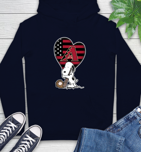 Washington Capitals MLB Baseball The Peanuts Movie Adorable Snoopy Hoodie 4