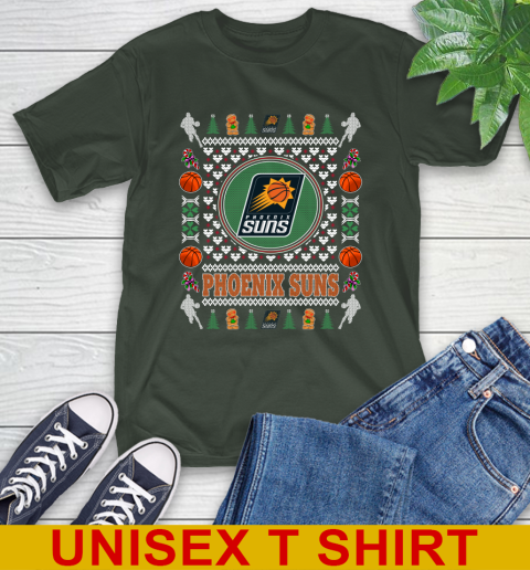 Phoenix Suns Merry Christmas NBA Basketball Loyal Fan T-Shirt 6