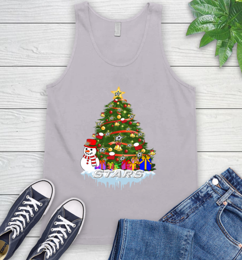 Dallas Stars Merry Christmas NHL Hockey Sports Tank Top 4
