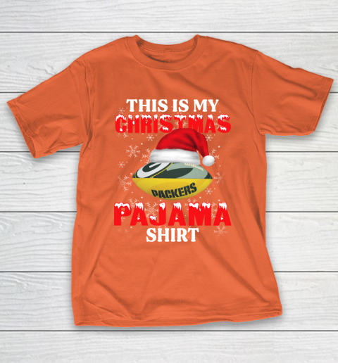 Green Bay Packers This Is My Christmas Pajama Shirt NFL T-Shirt 14