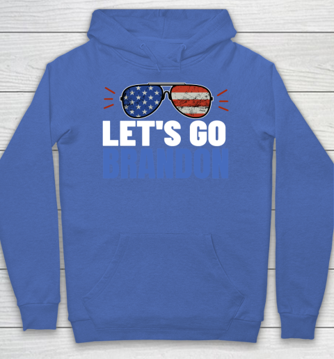 Let's Go Brandon Flag Sunglasses Hoodie 5