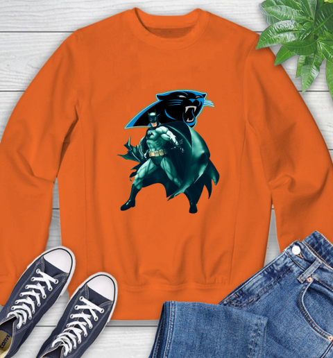 NFL Batman Football Sports Carolina Panthers Sweatshirt 4