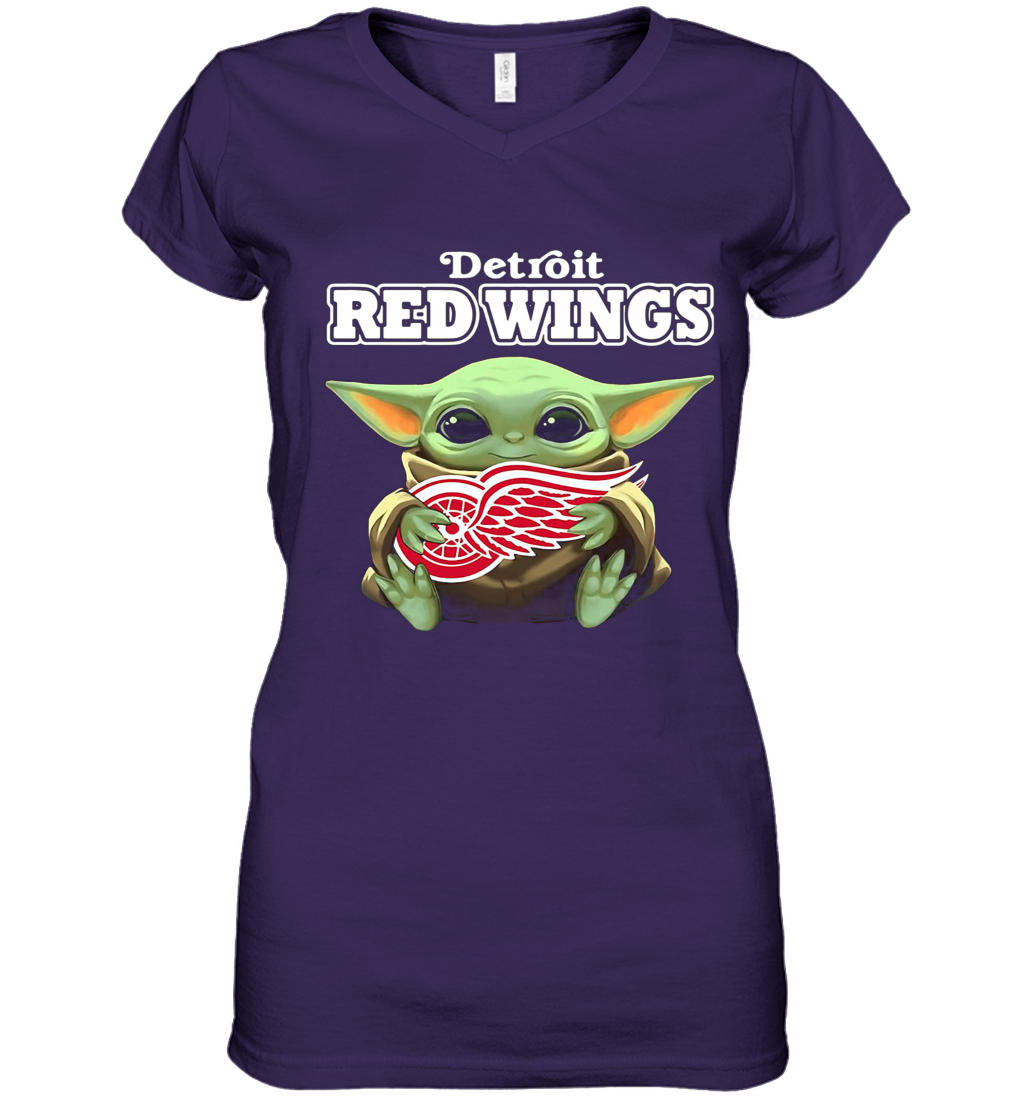 detroit red wings t shirts women's