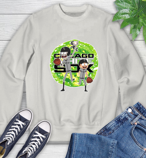 MLB Chicago White Sox Rick And Morty Baseball Sports Sweatshirt 12