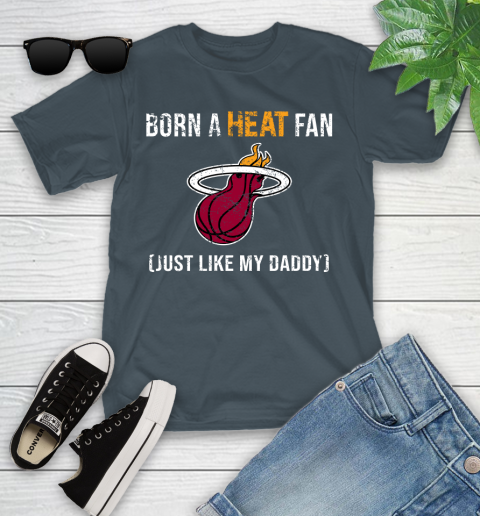 NBA Miami Heat Loyal Fan Just Like My Daddy Basketball Shirt Youth T-Shirt 10 NBA Miami Heat Loyal Fan Just Like My Daddy Basketball Shirt Youth T-Shirt - Image 10