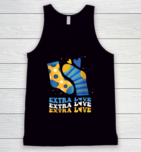 Extra Love National Down Syndrome Awareness Down Tank Top