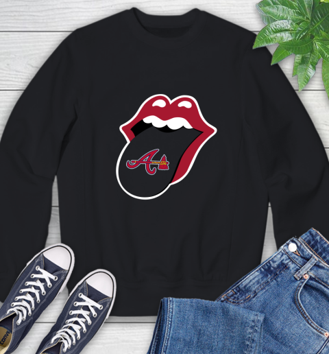 Atlanta Braves MLB Baseball Lips I Root For My Team Adoring Fan 26