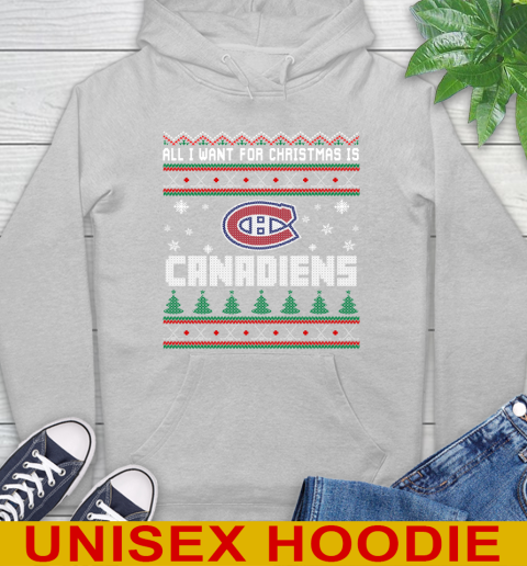 Montreal Canadiens NHL Hockey All I Want For Christmas Is My Team Sports 18