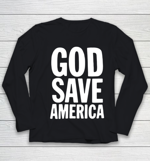 God Save America Youth Long Sleeve