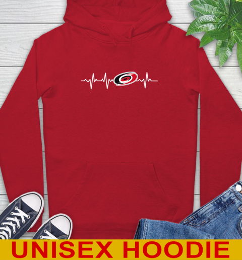 Carolina Hurricanes NHL Hockey Heart Beat Shirt Hoodie 10
