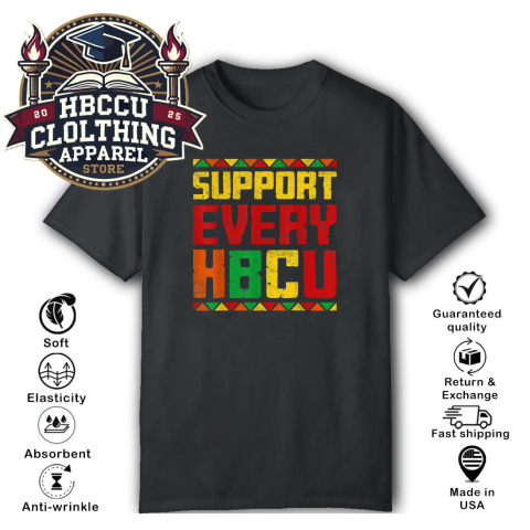 The Support Every HBCU T-Shirt