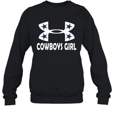 NFL Dallas Cowboys Girl Under Armour Football Sports - Rookbrand