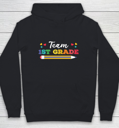 Back To School Shirt Team 1st grade 1 Youth Hoodie