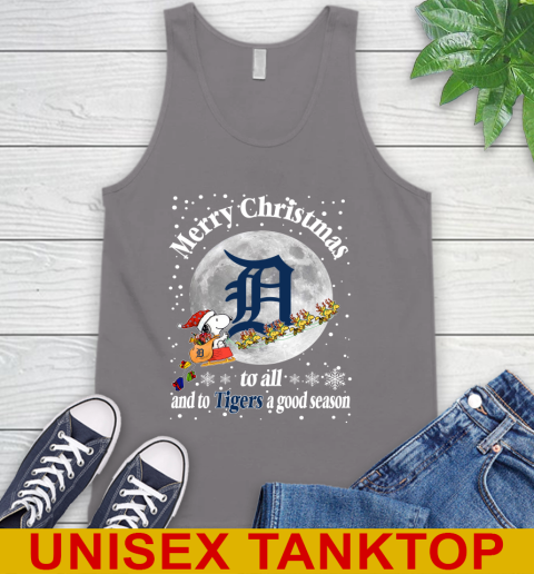 Detroit Tigers Merry Christmas To All And To Tigers A Good Season MLB Baseball Sports Tank Top 6