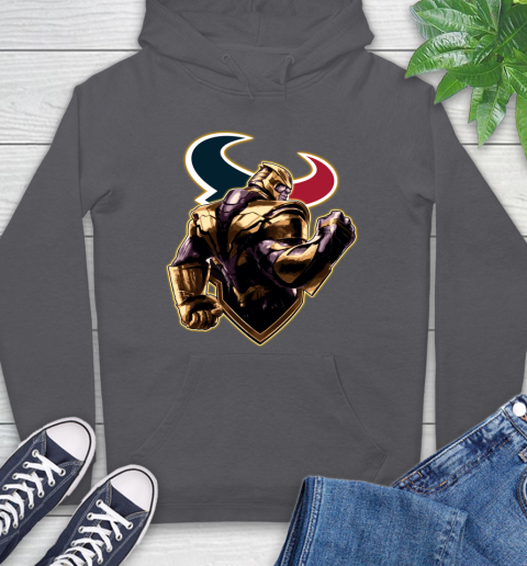 NFL Thanos Avengers Endgame Football Sports Houston Texans Hoodie 7