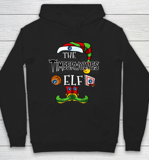 Minnesota Timberwolves Christmas ELF Funny NBA Hoodie