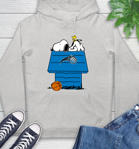 Orlando Magic NBA Basketball Snoopy Woodstock The Peanuts Movie Hoodie